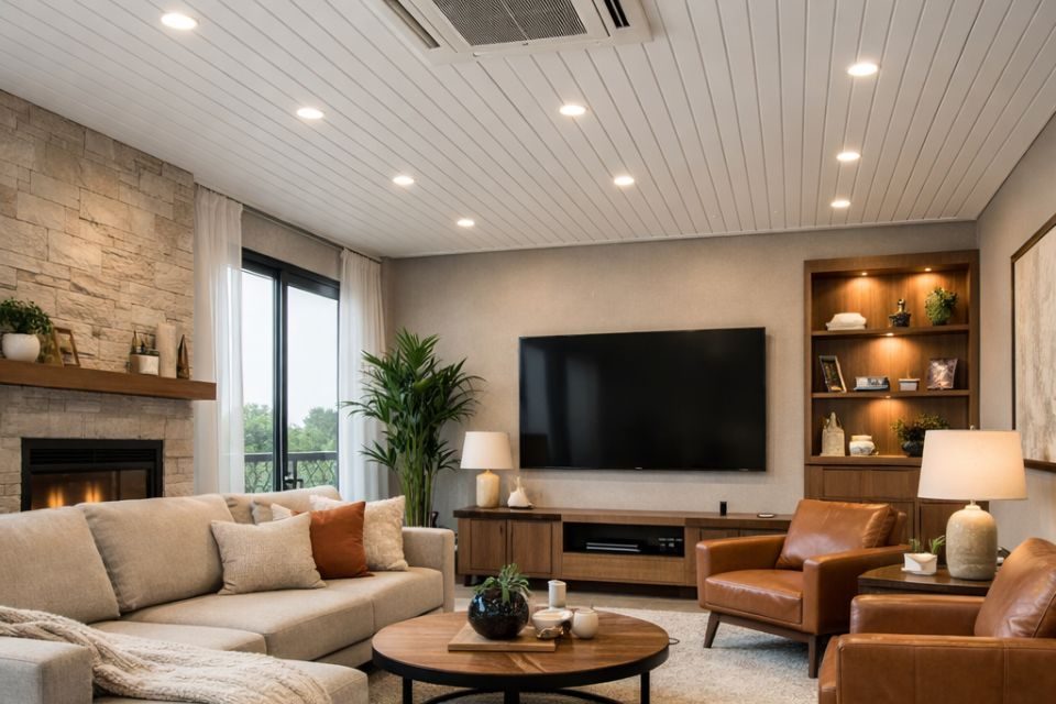 Sala de Estar Forro PVC